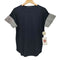 ボーダーズアットバルコニー borders at balcony Vネック ストライプ切替 カットソー Tシャツ レディース