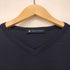ボーダーズアットバルコニー borders at balcony Vネック ストライプ切替 カットソー Tシャツ レディース