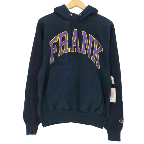 チャンピオン Champion FRANK PREMIUM REVERSE WEAVE カレッジロゴ プルオーバーパーカー メンズ JPN:S