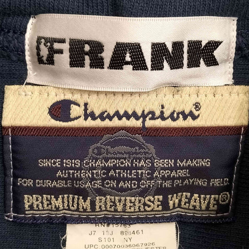 チャンピオン Champion FRANK PREMIUM REVERSE WEAVE カレッジロゴ プルオーバーパーカー メンズ JPN:S