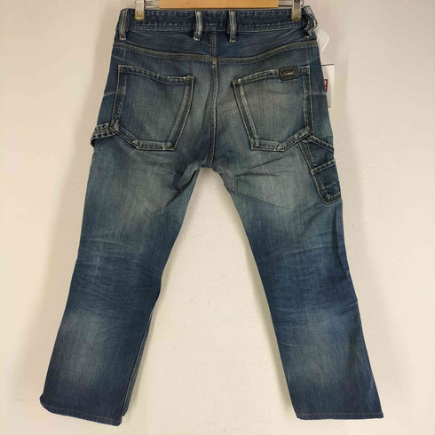 ディーゼル DIESEL ALBO ダメージ加工 ボタンフライデニムペインターパンツ メンズ 28