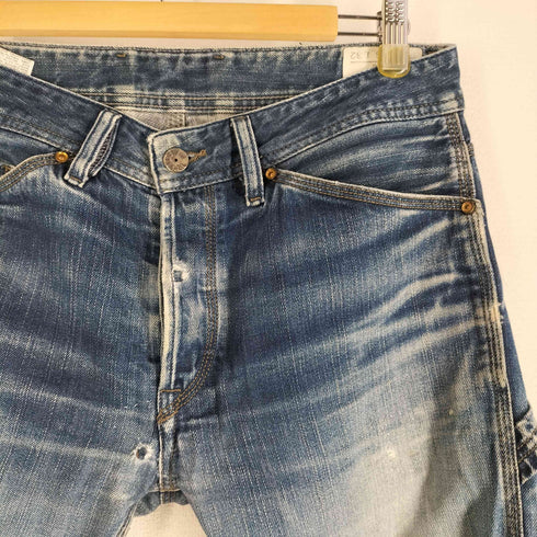 ディーゼル DIESEL ALBO ダメージ加工 ボタンフライデニムペインターパンツ メンズ 28