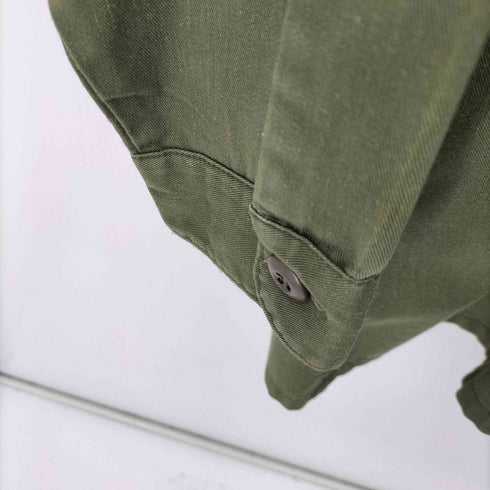 ユーエスアーミー U.S. ARMY 80s 85年会計 ユーティリティシャツ SHIRT UTILITY DURA PRESS OG-507 メンズ 16 1/2 X 32