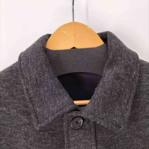 ザラ ZARA ウールライクCPOシャツジャケット メンズ import:M