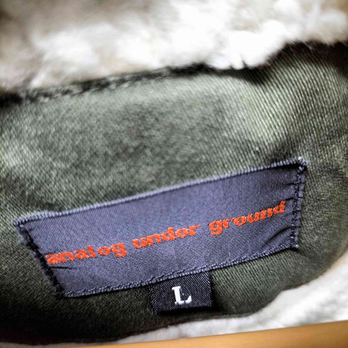 ANALOG UNDOR GROUND 裏ボアモッズコート メンズ JPN:L