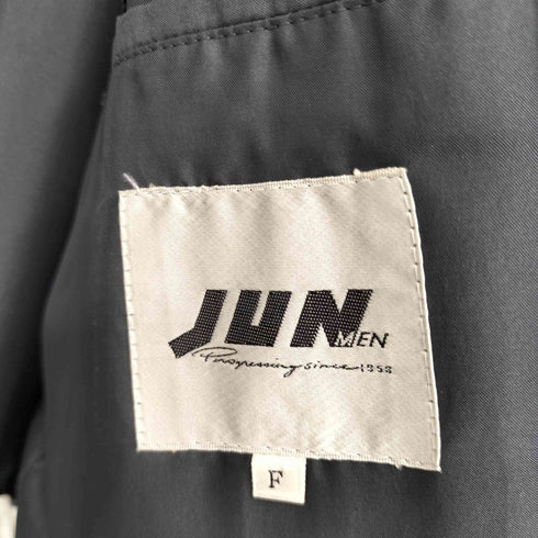 ジュンメン JUN MEN 80-90S 銀タグ ウール ナイロン チェスターコート メンズ FREE