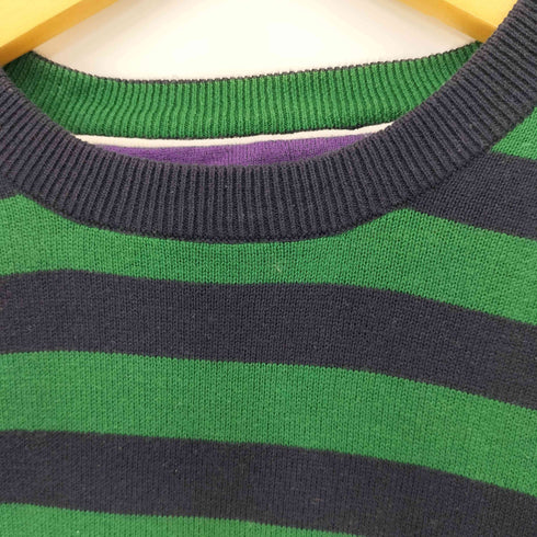 トミーヒルフィガー TOMMY HILFIGER コットン ボーダーニット メンズ import:L