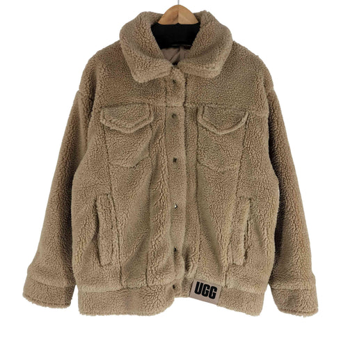 アグ UGG Frankie Sherpa Trucker Jacket フランキーシェルパ トラッカージャケット レディース import:S