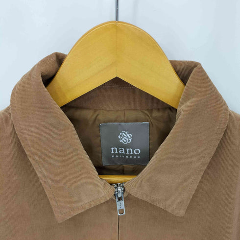 ナノユニバース NANO universe ジップアップ コーデュロイジャケット メンズ JPN:M