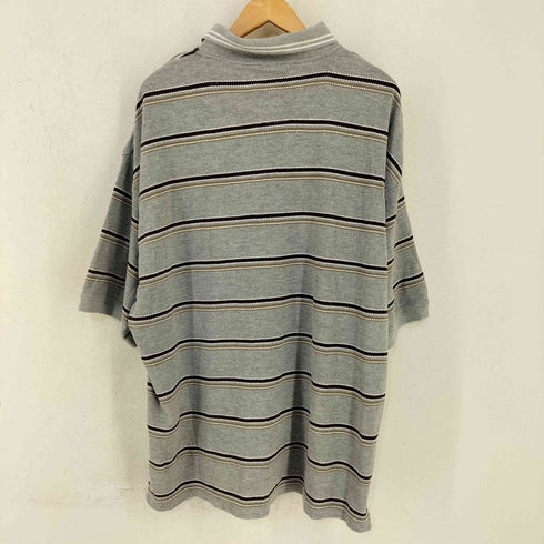 メッカ mecca ボーダー ポロシャツ メンズ import:XXL