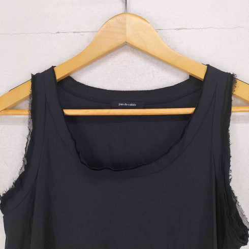 パドカレ pas de calais フリルデザインキャミワンピース レディース JPN:38