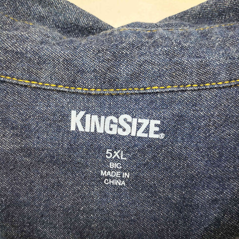キングサイズ KINGSIZE S/S デニム ウエスタンシャツ メンズ 5XL