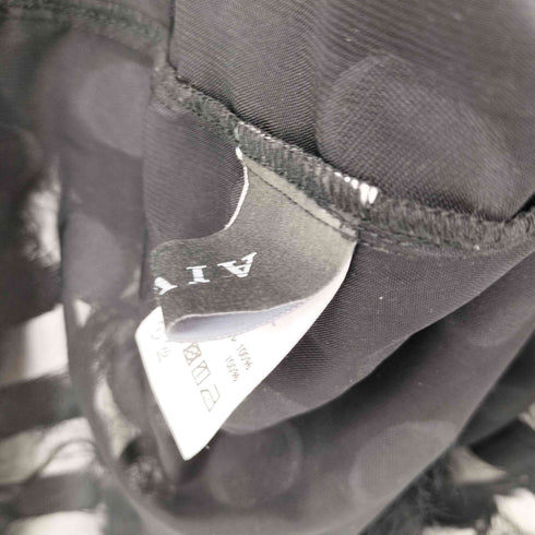 AIVER 23AW シアーフリンジシャツ レディース JPN:M