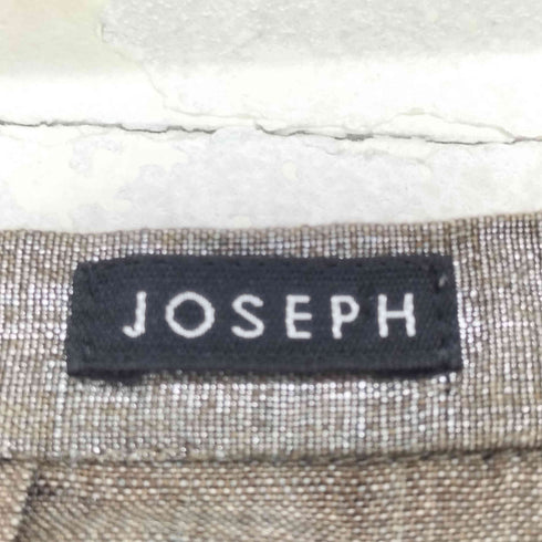 ジョゼフ JOSEPH フランス製 金属繊維混リネンプリーツスカート レディース JPN:36