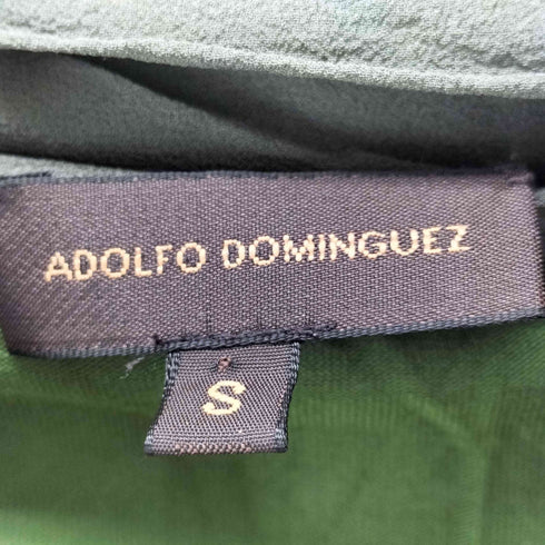 アドルフォドミンゲス ADOLFO DOMINGUEZ ドッキング シルク混 長袖カットソー レディース JPN:S