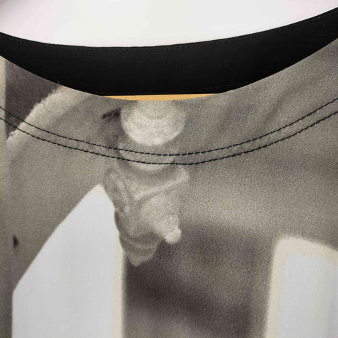 エムエムシックスメゾンマルタンマルジェラ MM6 Maison Martin Margiela 14SS 転写プリント Tシャツ レディース EUR:40