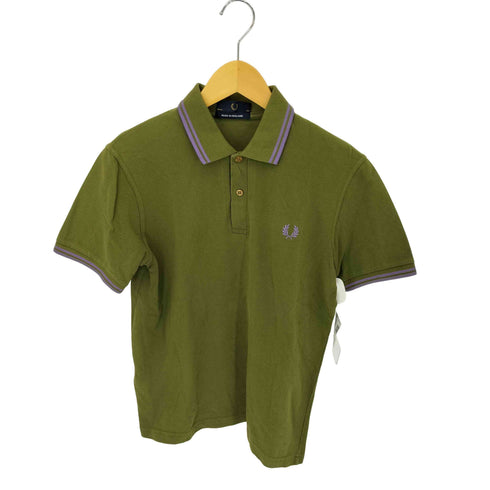 フレッドペリー FRED PERRY 刺繍ロゴ 半袖ポロシャツ メンズ 38