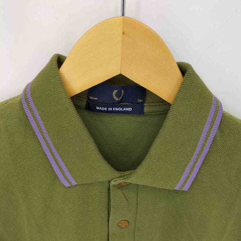 フレッドペリー FRED PERRY 刺繍ロゴ 半袖ポロシャツ メンズ 38