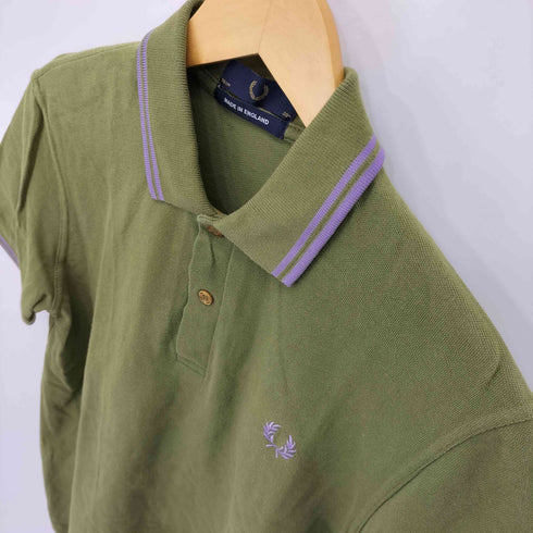 フレッドペリー FRED PERRY 刺繍ロゴ 半袖ポロシャツ メンズ 38
