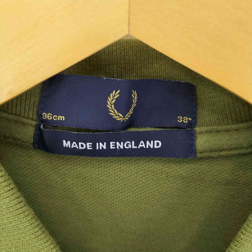 フレッドペリー FRED PERRY 刺繍ロゴ 半袖ポロシャツ メンズ 38