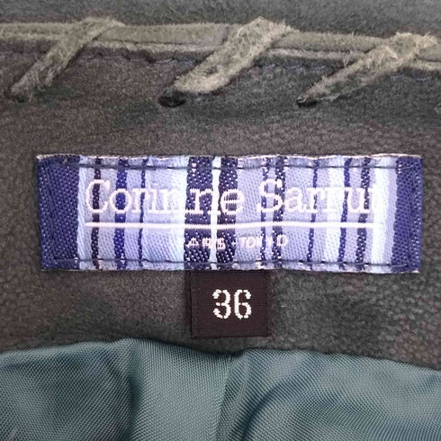 corinne sarrut スエードフレアパンツ レディース 36