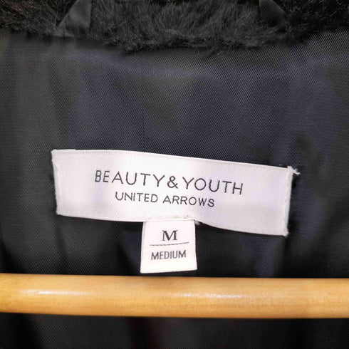 ビューティーアンドユースユナイテッドアローズ BEAUTY & YOUTH UNITED ARROWS スムース フェイクファー ブルゾン メンズ import:M