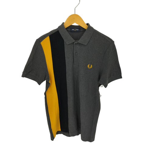 フレッドペリー FRED PERRY サイドパネル ストライプ ポロシャツ メンズ S