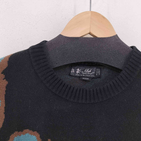 バルオリジナルレネゲイヅ Bal Original Renegades jacquard cotton crewneck sweater メンズ import:M