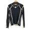 ジャストカヴァリ Just Cavalli インディゴタイダイ Vネックニット メンズ EUR:52