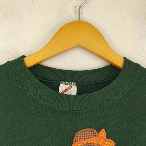 ジャージーズ JERZEES 90s USA製 ワッペンクルーネックスウェット メンズ JPN:XL