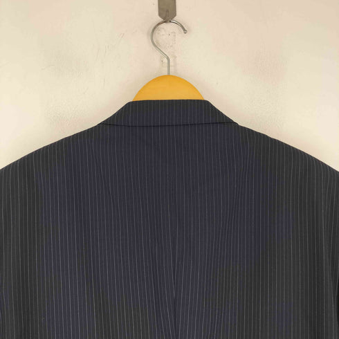 バーバリーブラックレーベル BURBERRY BLACK LABEL ストライプ テーラードジャケット メンズ
