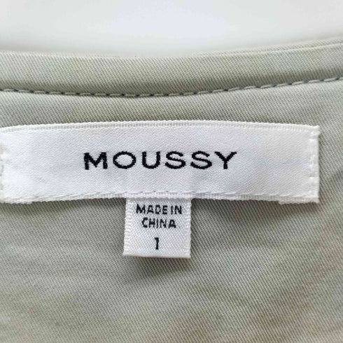 マウジー moussy COLLARLESS TRENCH コート レディース 1
