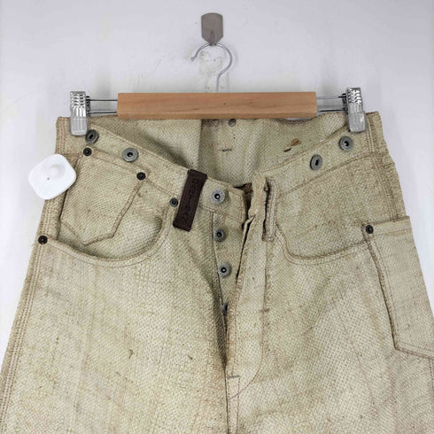 STUDIO D’ARTISAN リネン デザインストレートパンツ メンズ JPN:S