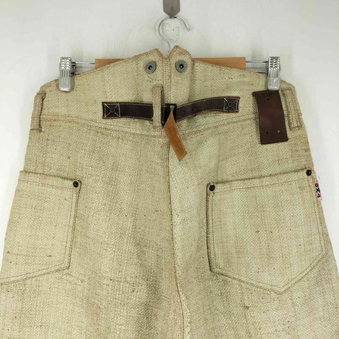 STUDIO D’ARTISAN リネン デザインストレートパンツ メンズ JPN:S