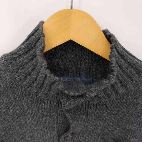 ポロバイラルフローレン Polo by RALPH LAUREN ハーフボタンコットンハイネックニット メンズ import:XS