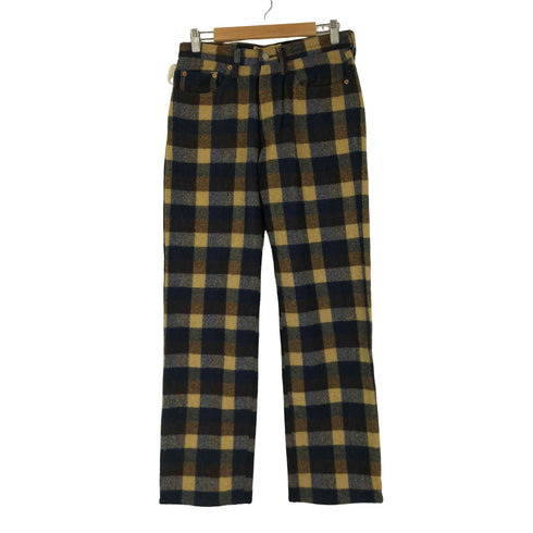 STUDIO D’ARTISAN ウール混チェックパンツ メンズ JPN:M