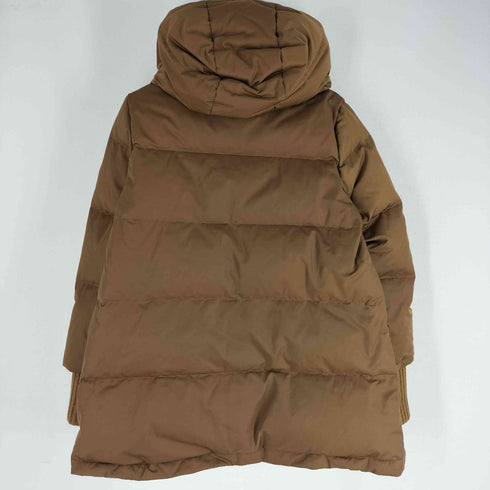 トミーヒルフィガー TOMMY HILFIGER 20AW ミドル フェイクレイヤード フーデッドダウンジャケット レディース import:S