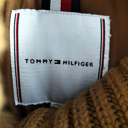 トミーヒルフィガー TOMMY HILFIGER 20AW ミドル フェイクレイヤード フーデッドダウンジャケット レディース import:S