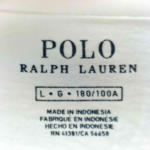 ポロラルフローレン POLO RALPH LAUREN ポニー刺繍コットンTシャツ メンズ import:L