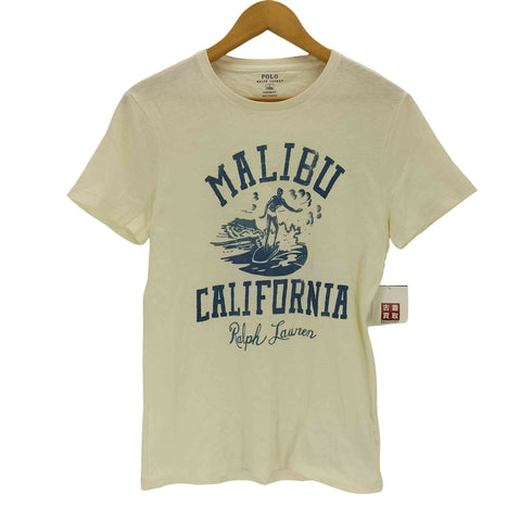 ポロラルフローレン POLO RALPH LAUREN クルーネックプリント MALIBU Tシャツ メンズ import:S