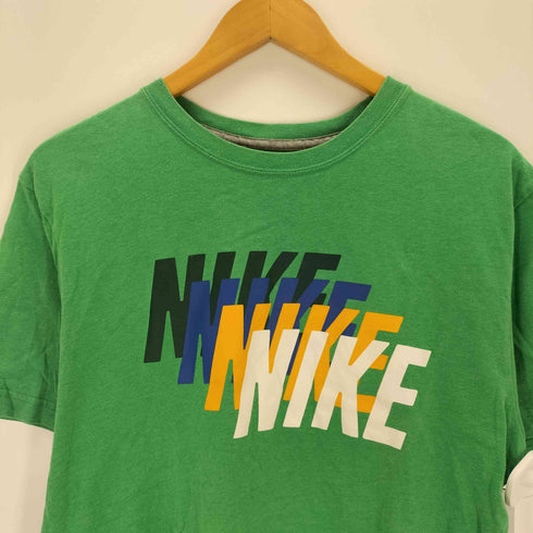 ナイキ NIKE ロゴプリントクルーネックTシャツ メンズ import:XL