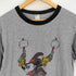 キャラクタープリント リンガーTシャツ メンズ import:L