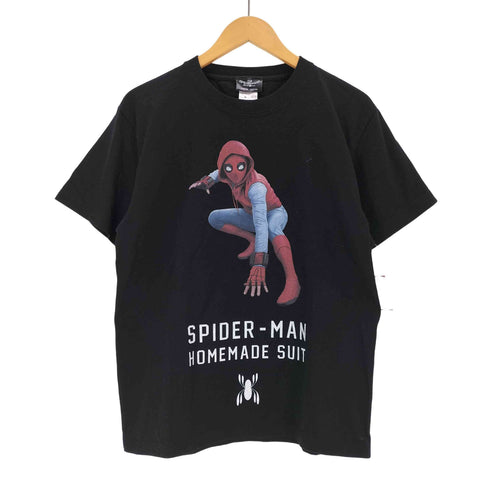 キャラクタープリントクルーネックTシャツ メンズ import:M