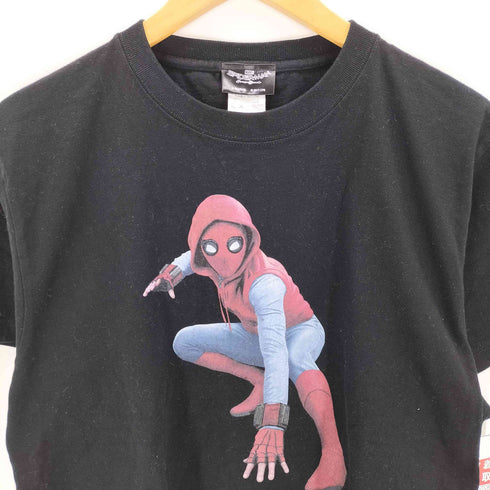 キャラクタープリントクルーネックTシャツ メンズ import:M