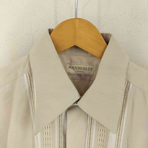 manderley france プルオーバーシャツ メンズ