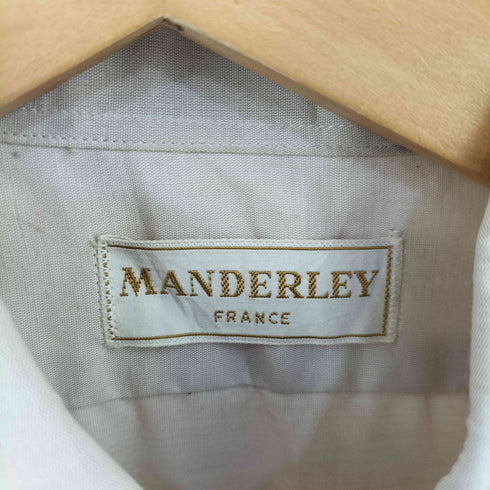 manderley france プルオーバーシャツ メンズ