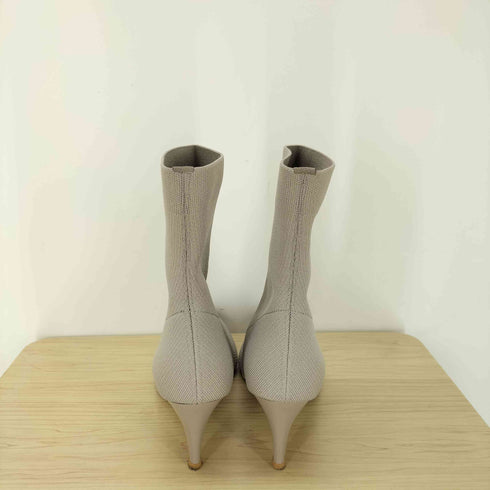 ラウナレア Launa lea ストレッチポインテッドトゥショートブーツ レディース JPN:L