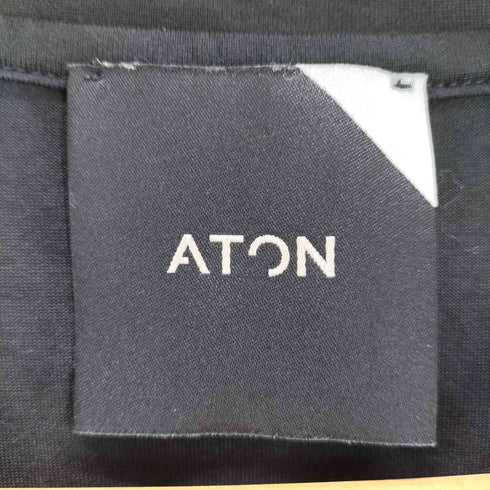 エイトン ATON ノースリーブ チュニックワンピース レディース