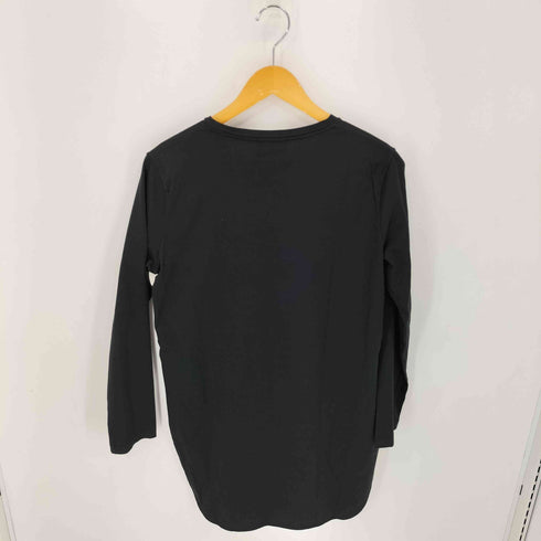 エイトン ATON SUVIN 60/2 ラウンドヘム L/S Tシャツ レディース 02