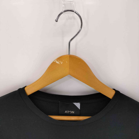 エイトン ATON SUVIN 60/2 ラウンドヘム L/S Tシャツ レディース 02